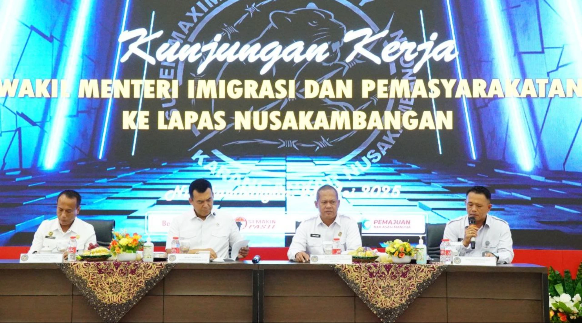 Wamen IMIPAS Silmy Karim Tinjau Lapas Nusakambangan: Evaluasi Sistem Keamanan dan Reformasi Pemasyarakatan