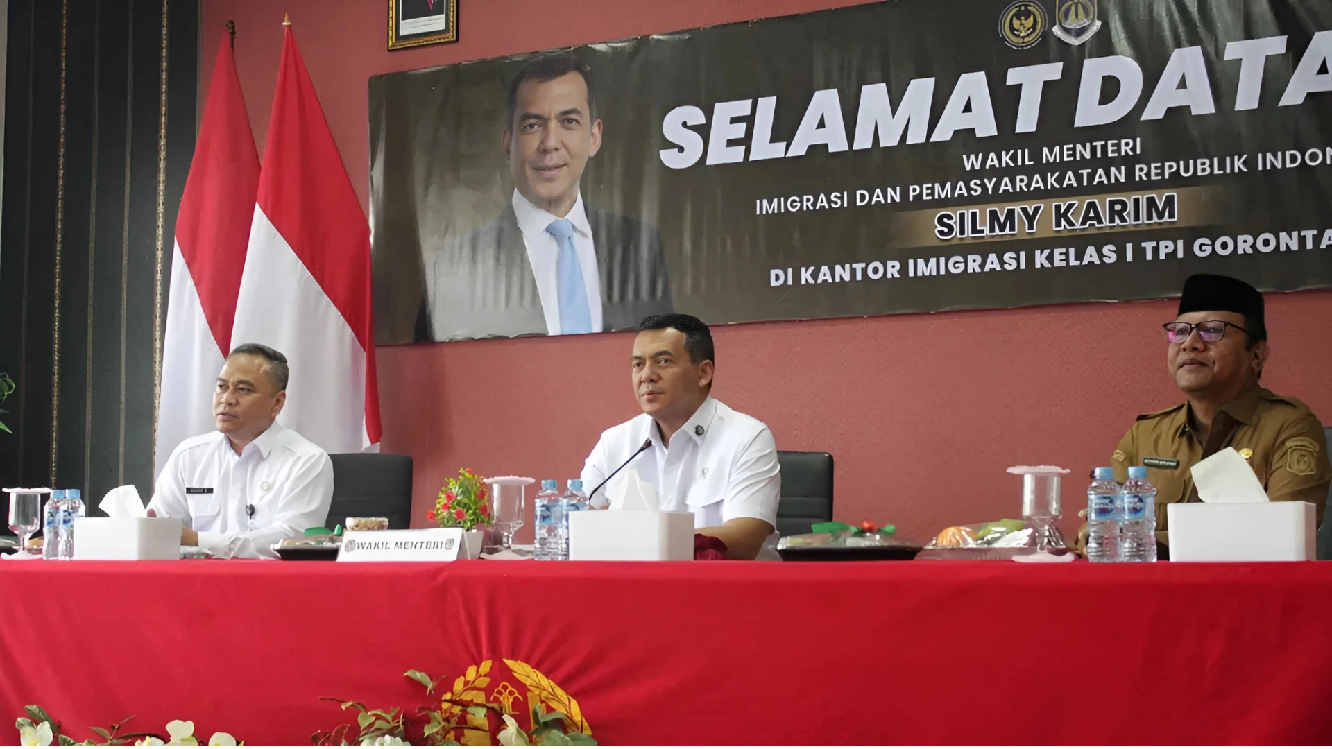 Perkuat Layanan Imigrasi dan Pemasyarakatan, Silmy Karim Sambangi Provinsi Gorontalo