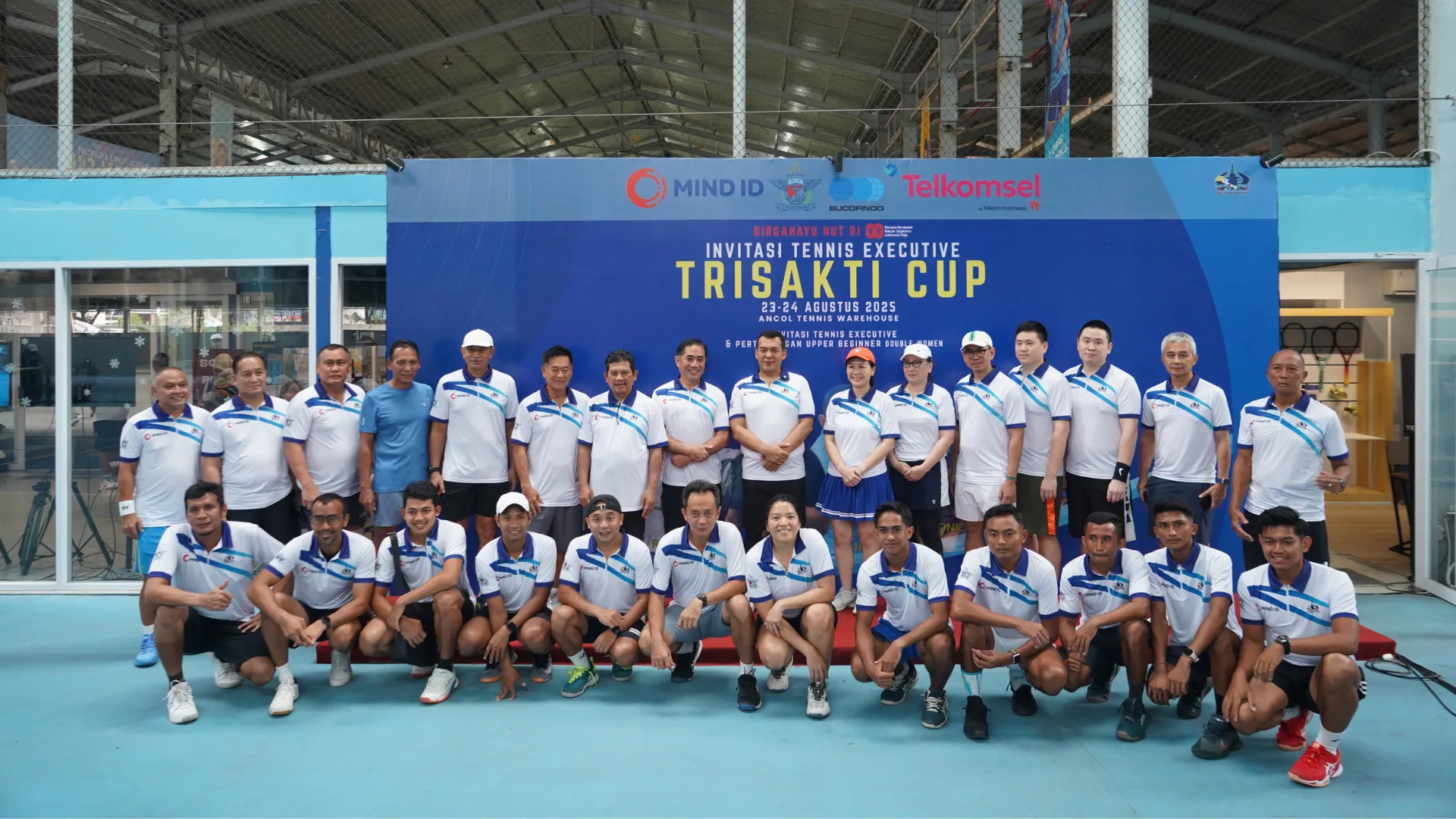 Silmy Karim Pimpin Turnamen Tennis Executive Trisakti Cup 2025