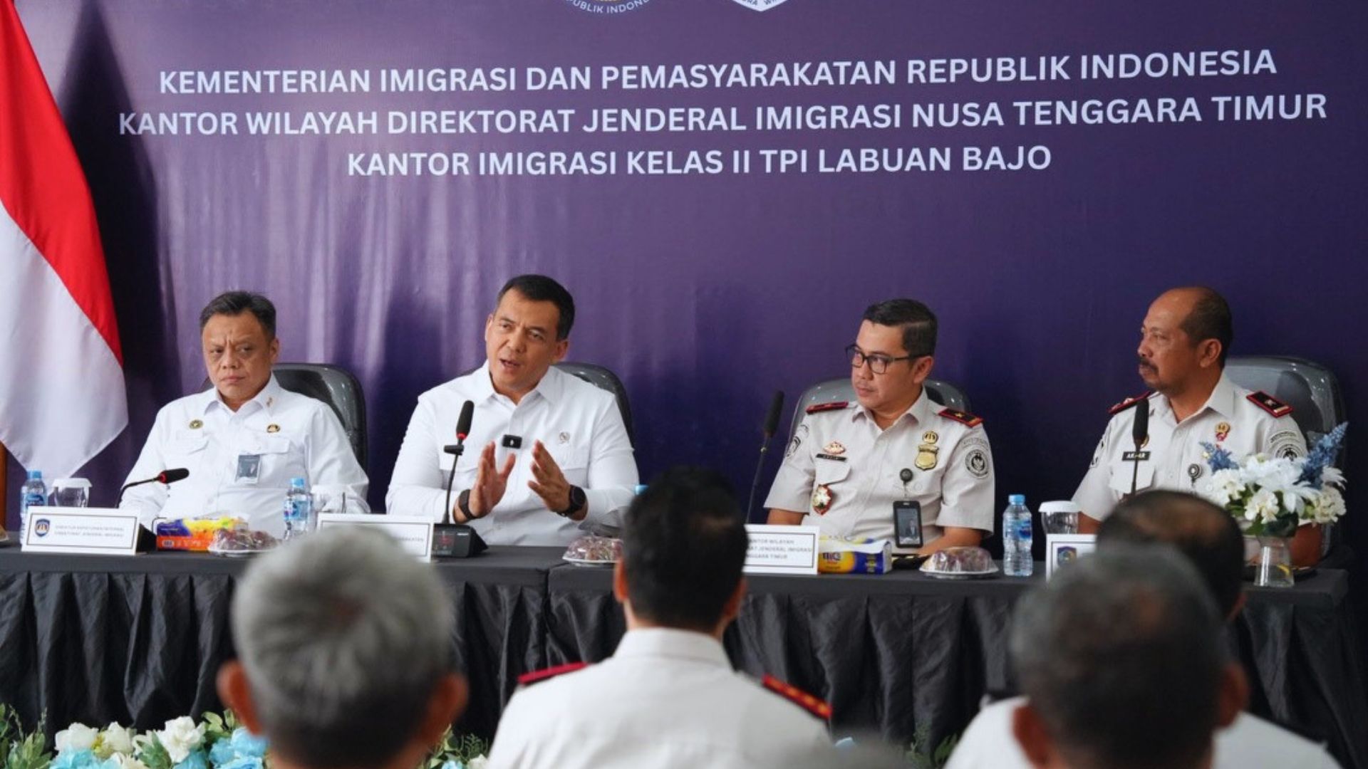 Perkuat Imigrasi dan Percepat Pembangunan Lapas di Destinasi Wisata Super Prioritas, Silmy Karim Sambangi Labuan Bajo